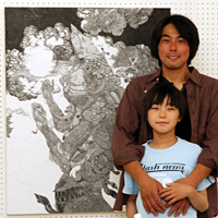 「ペン画と創作絵本画家 ソウガ・イマムラ」＠ART in TOKYO